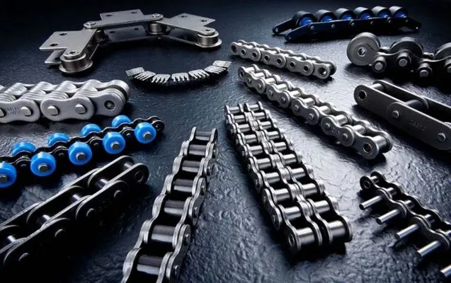 انواع زنجیرهای صنعتی دستگاه‌ بسته‌بندی